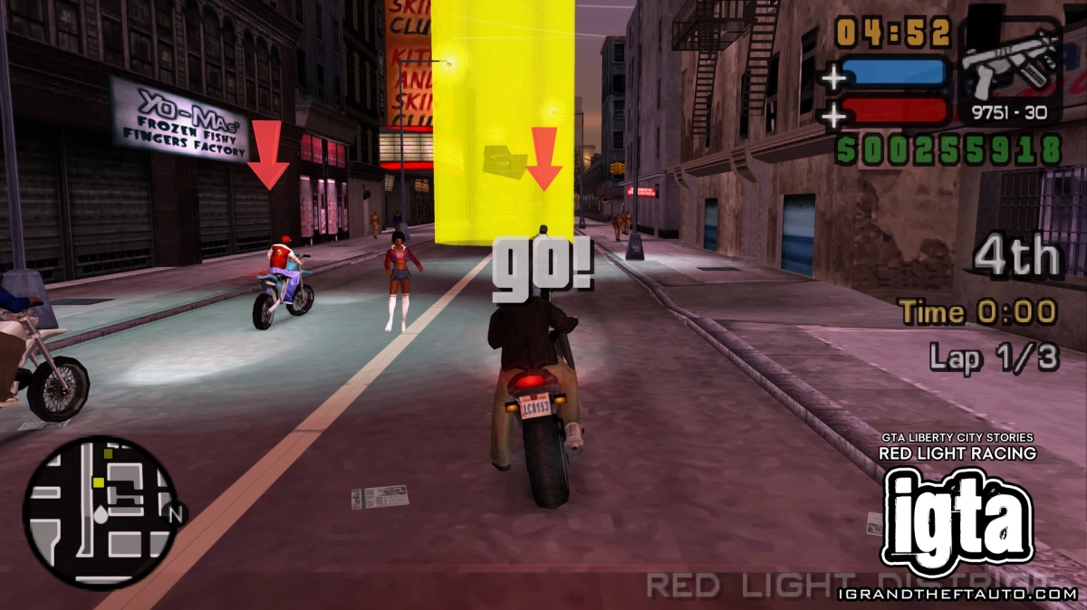GTA Liberty City Stories Red Light Racing 5