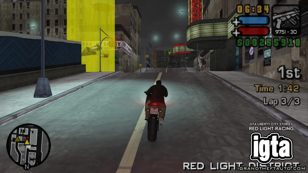 GTA Liberty City Stories Red Light Racing 7