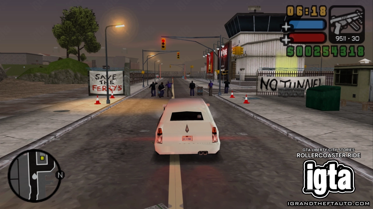 GTA Liberty City Stories Rollercoaster Ride 11