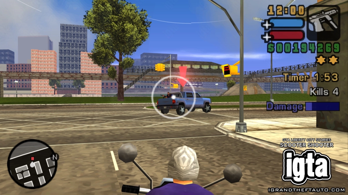 GTA Liberty City Stories Scooter Shooter Action 3
