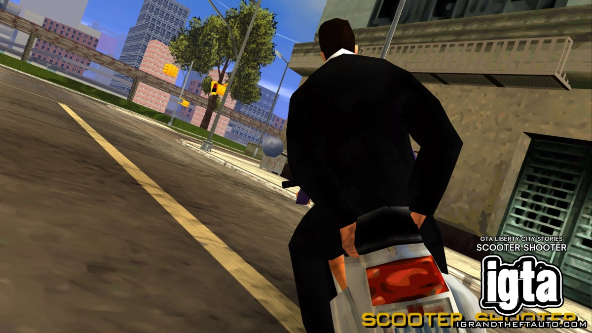 GTA Liberty City Stories Scooter Shooter Intro