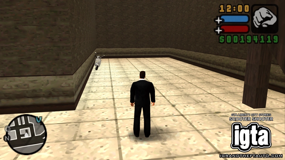 GTA Liberty City Stories Scooter Shooter Start