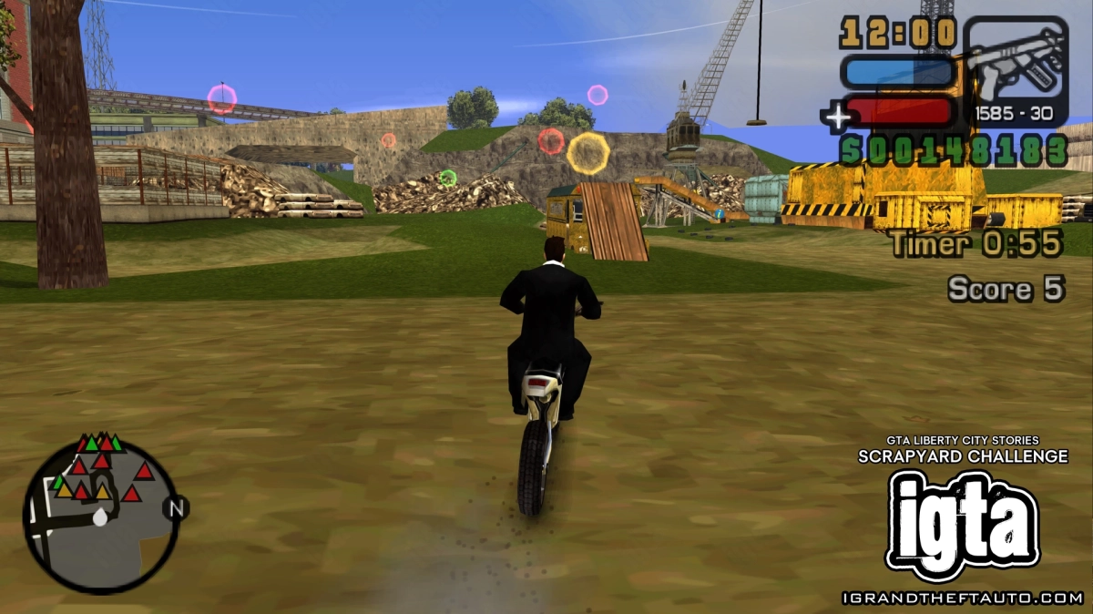 GTA Liberty City Stories Scrapyard Challenge Action 2
