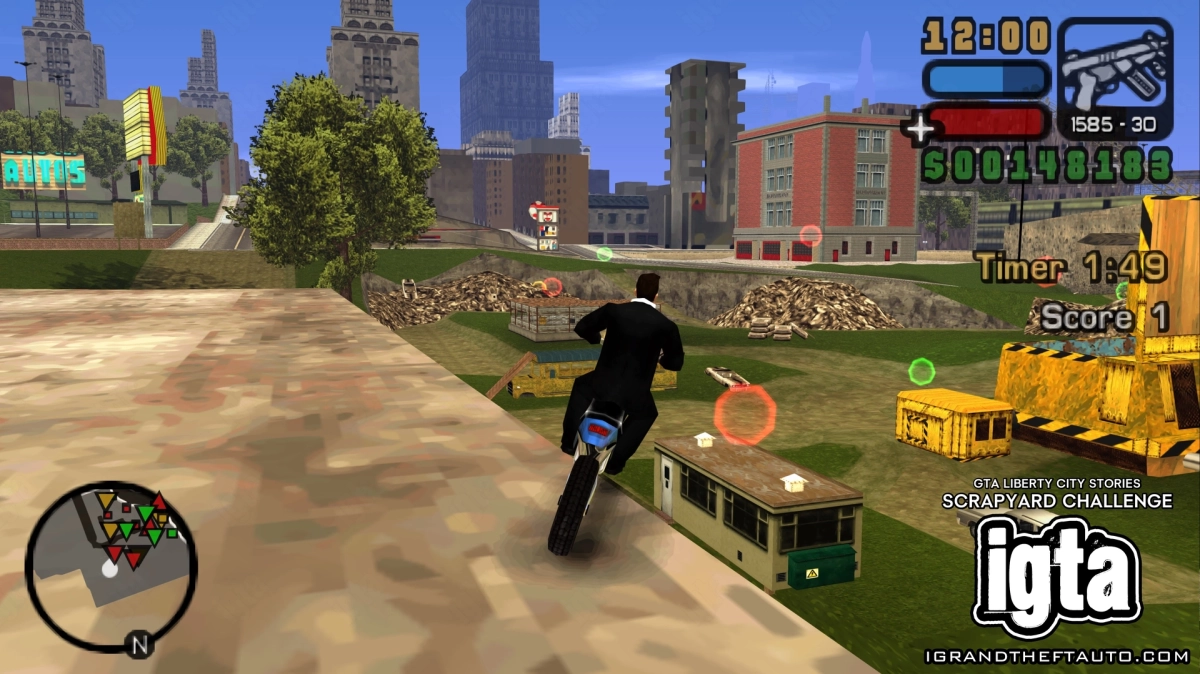 GTA Liberty City Stories Scrapyard Challenge Action 5