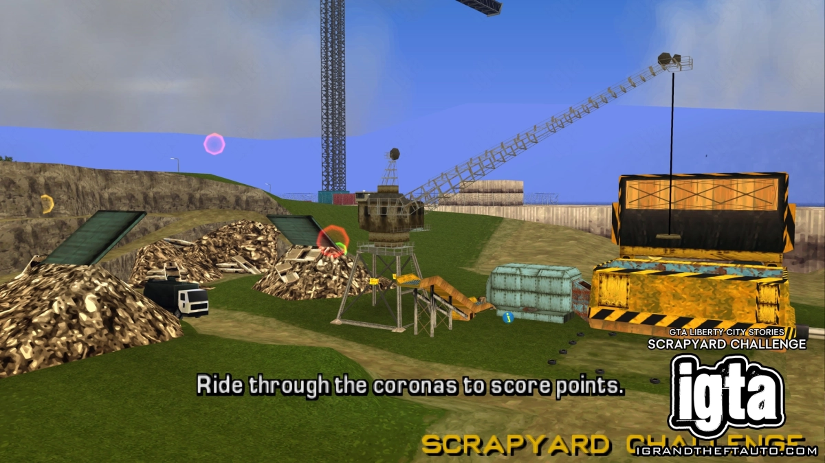 GTA Liberty City Stories Scrapyard Challenge Intro