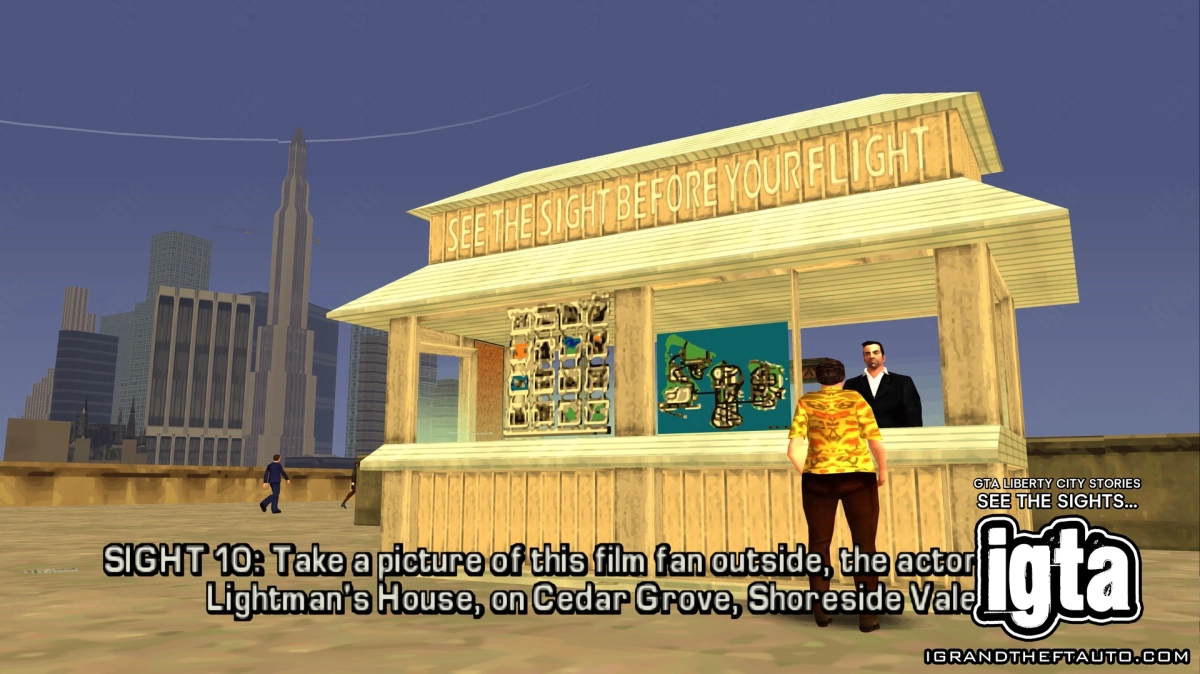 GTA Liberty City Stories See The Sight Before Your Flight 10 1