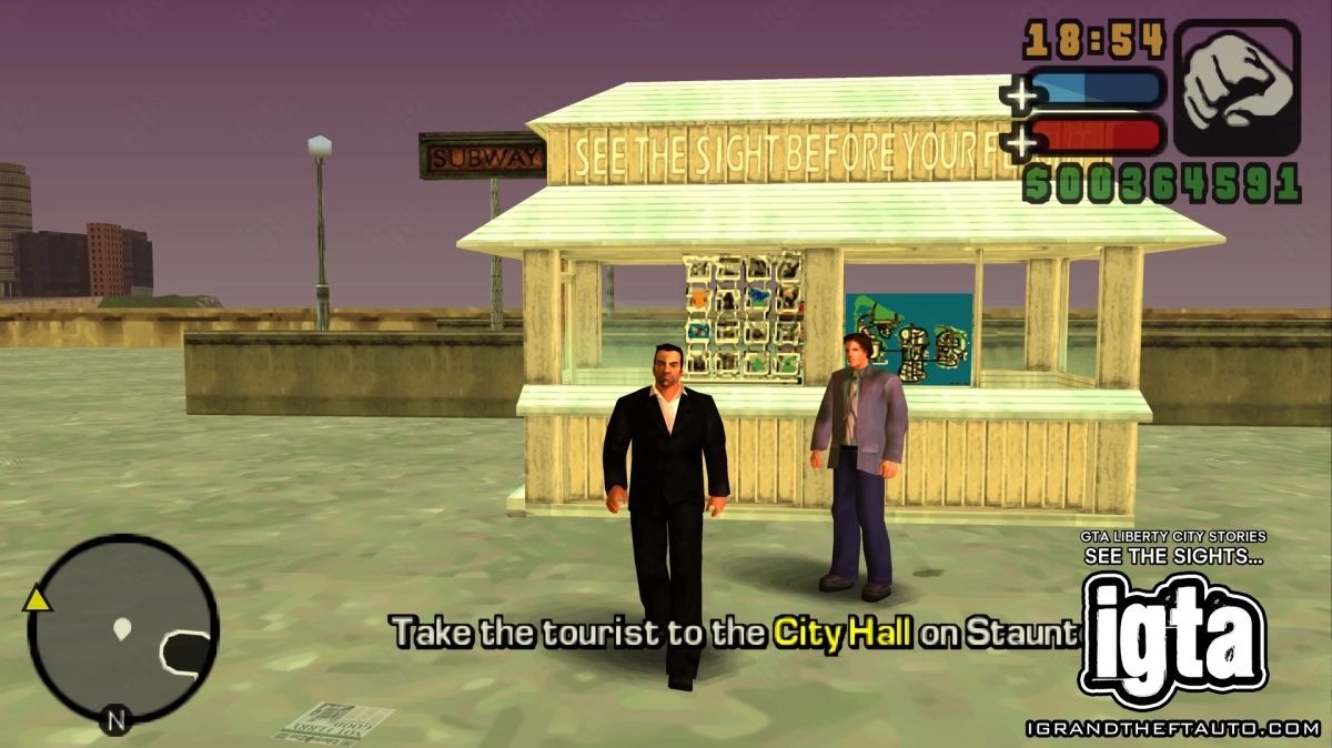 GTA Liberty City Stories See The Sight Before Your Flight 11 2
