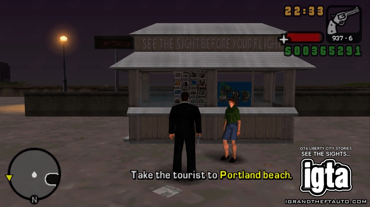 GTA Liberty City Stories See The Sight Before Your Flight 12 2
