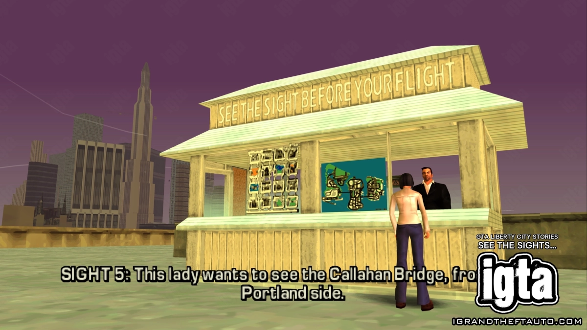 GTA Liberty City Stories See The Sight Before Your Flight 5 1