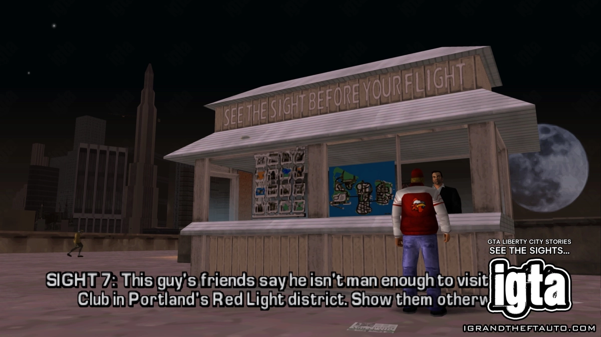 GTA Liberty City Stories See The Sight Before Your Flight 7 1