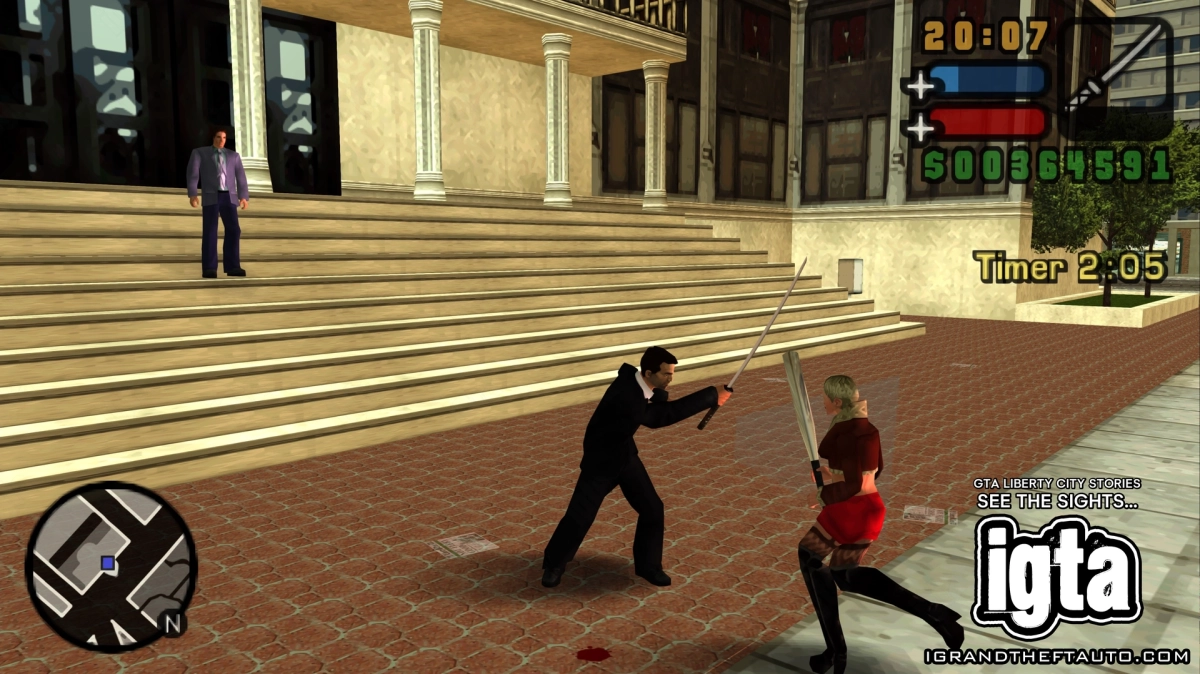 GTA Liberty City Stories See The Sight Before Your Flight Mugger 1