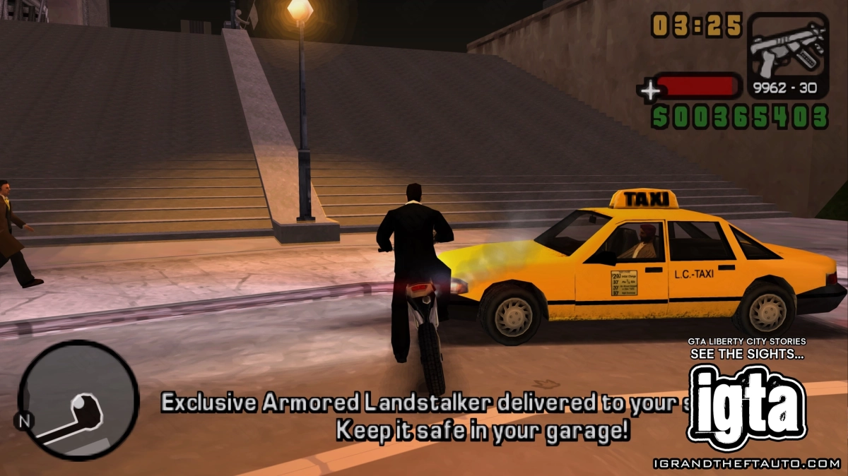 GTA Liberty City Stories See The Sight Before Your Flight Reward 2