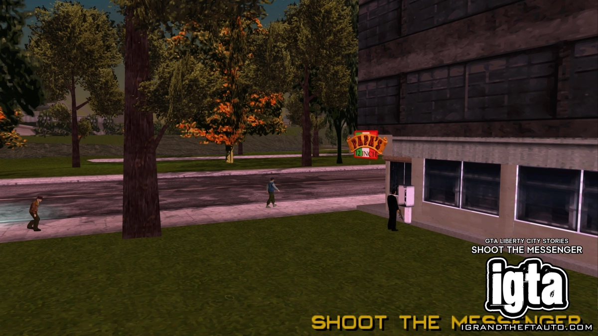 GTA Liberty City Stories Shoot The Messenger 1