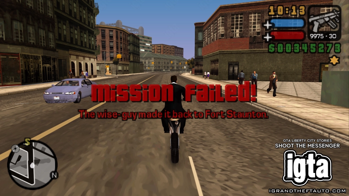 GTA Liberty City Stories Shoot The Messenger 18