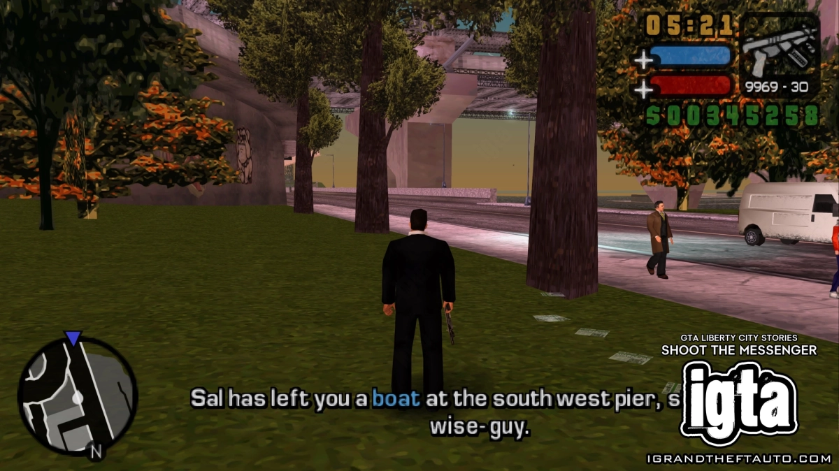 GTA Liberty City Stories Shoot The Messenger 3