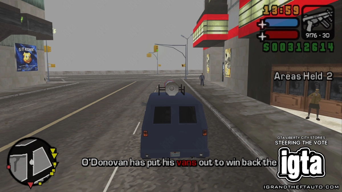 GTA Liberty City Stories Steering The Vote 6