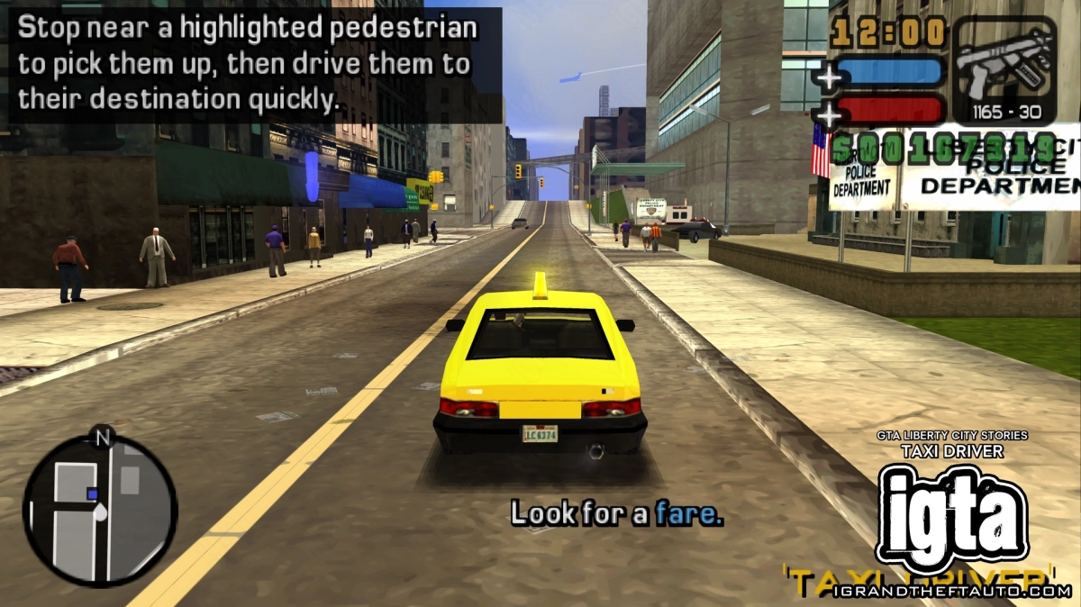 GTA Liberty City Stories Taxi Driver Action 1