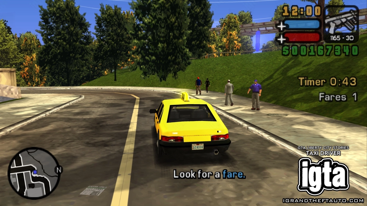 GTA Liberty City Stories Taxi Driver Action 2
