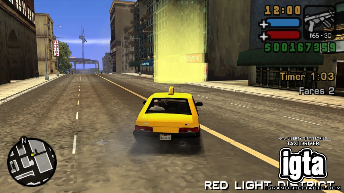 GTA Liberty City Stories Taxi Driver Action 3