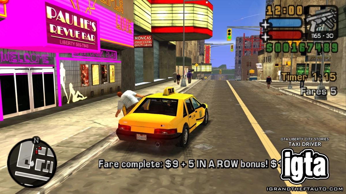 GTA Liberty City Stories Taxi Driver Action 4
