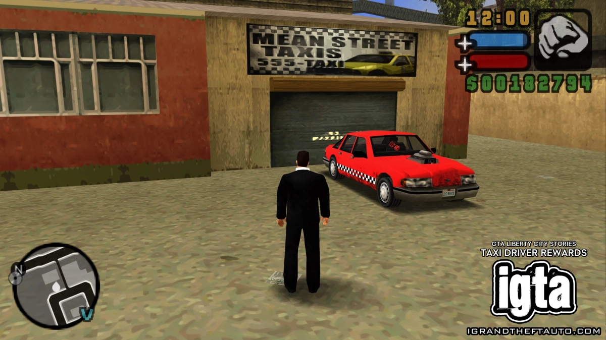 GTA Liberty City Stories Taxi Driver Bickle 79 No Light
