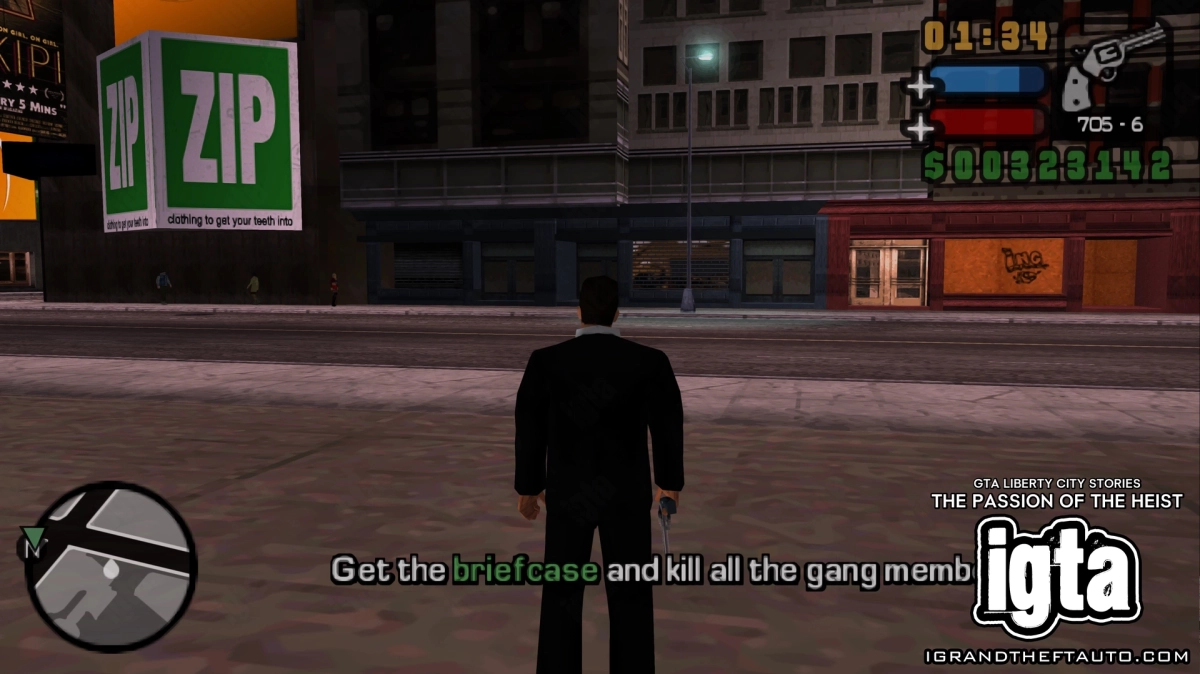 GTA Liberty City Stories The Passion Of The Heist 4