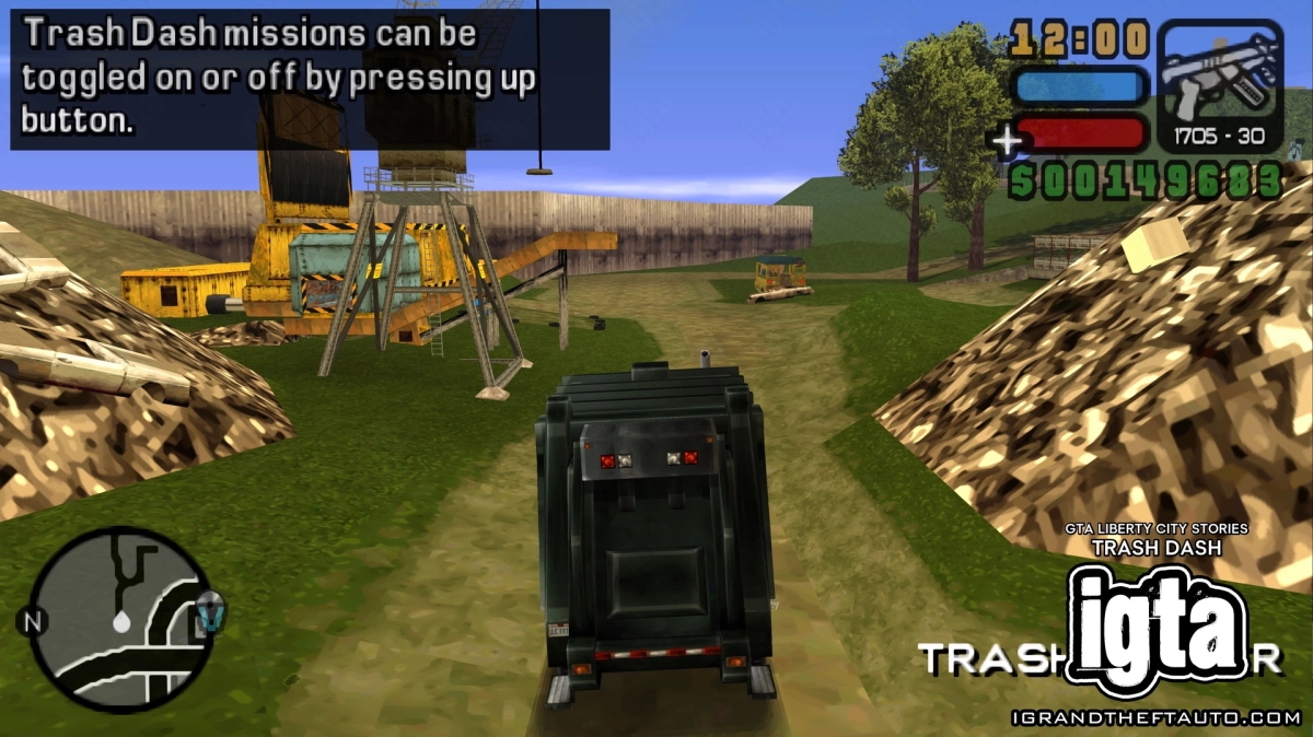 GTA Liberty City Stories Trash Dash Intro 1