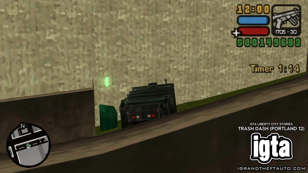 GTA Liberty City Stories Trash Dash Portland 12