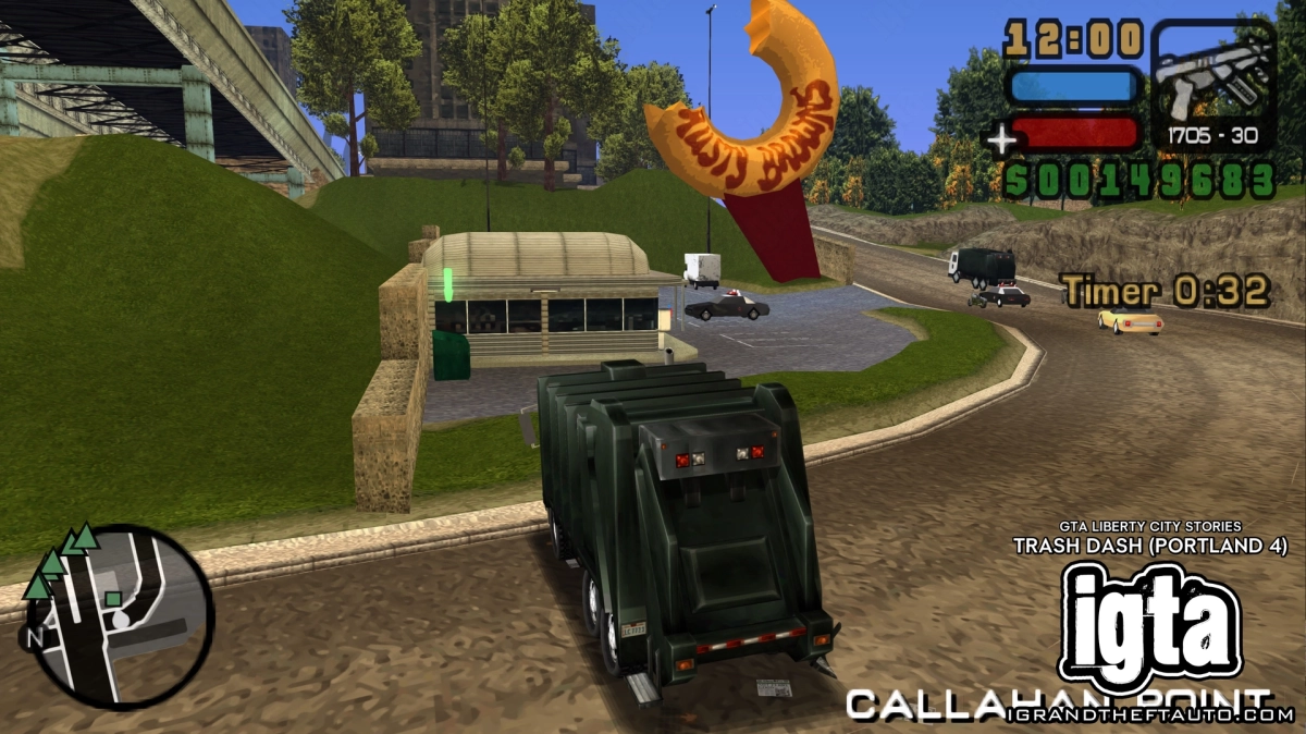 GTA Liberty City Stories Trash Dash Portland 4
