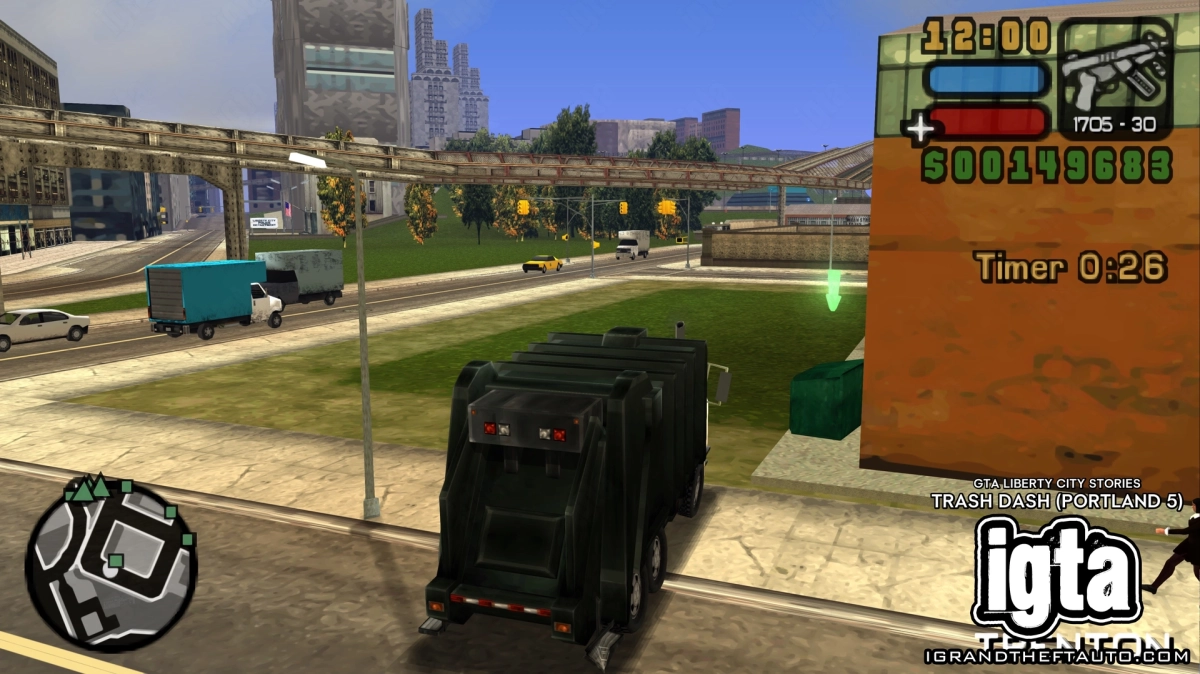 GTA Liberty City Stories Trash Dash Portland 5