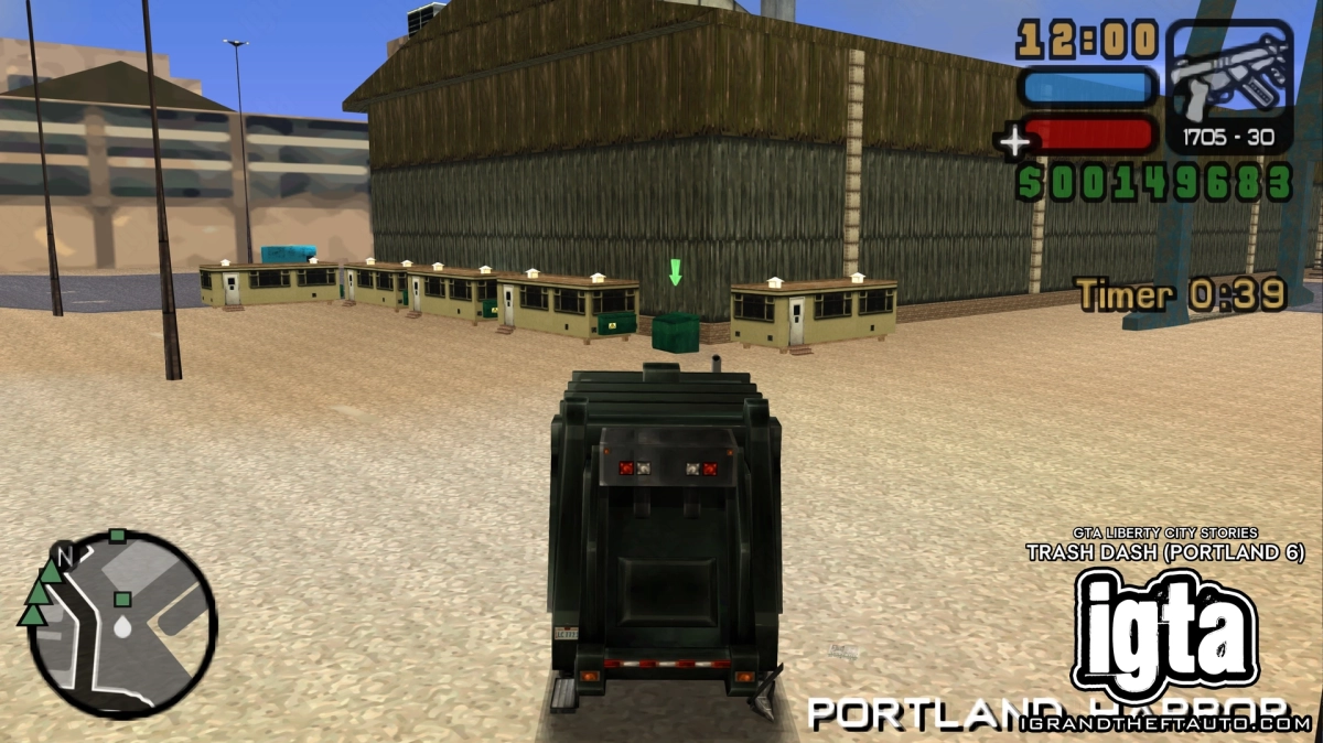 GTA Liberty City Stories Trash Dash Portland 6