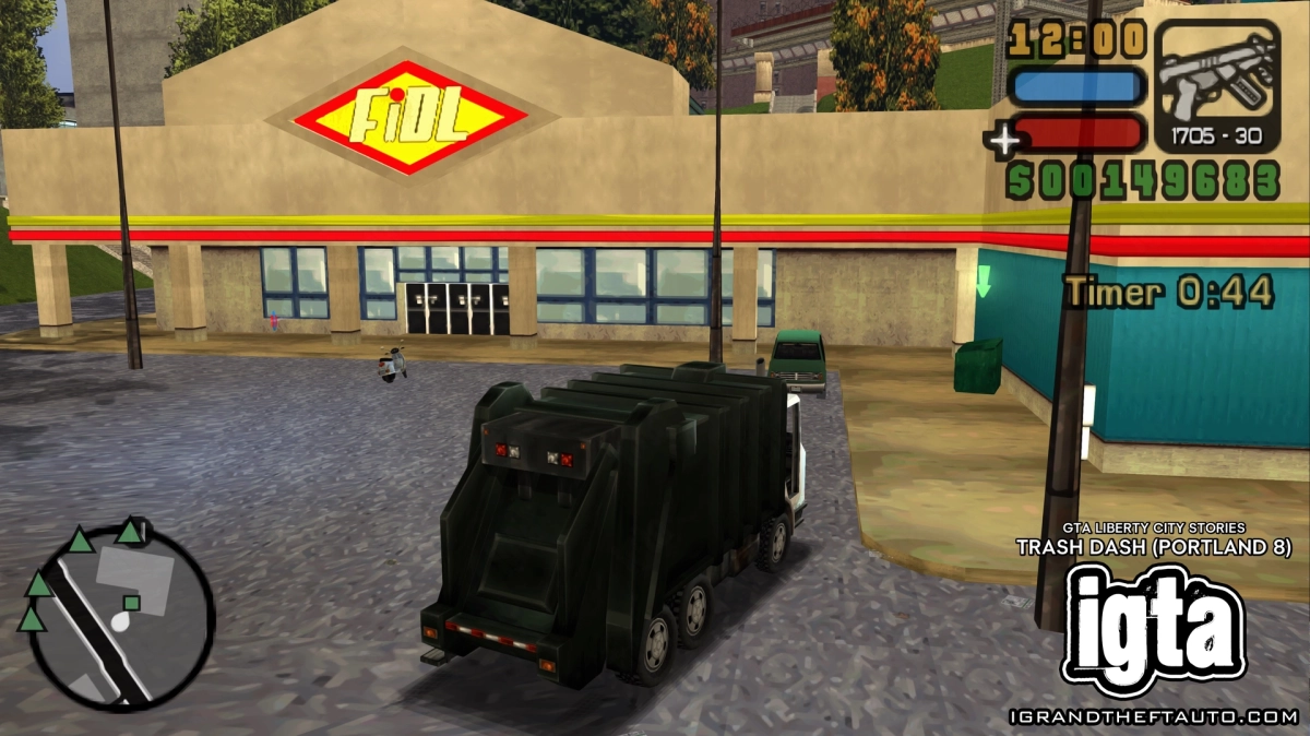 GTA Liberty City Stories Trash Dash Portland 8