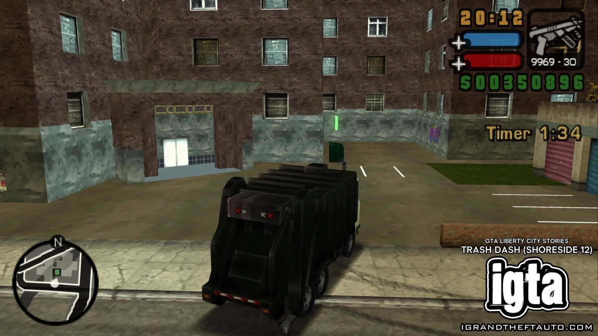 GTA Liberty City Stories Trash Dash Shoreside Vale 13