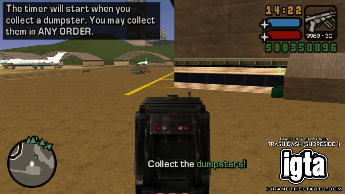 GTA Liberty City Stories Trash Dash Shoreside Vale 2