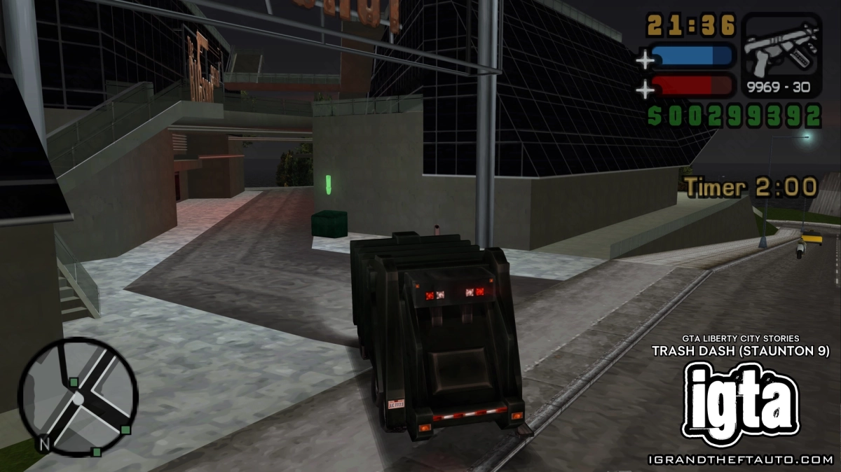 GTA Liberty City Stories Trash Dash Staunton Island 11