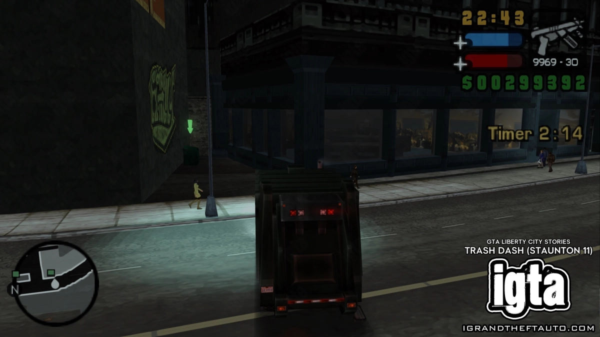 GTA Liberty City Stories Trash Dash Staunton Island 13