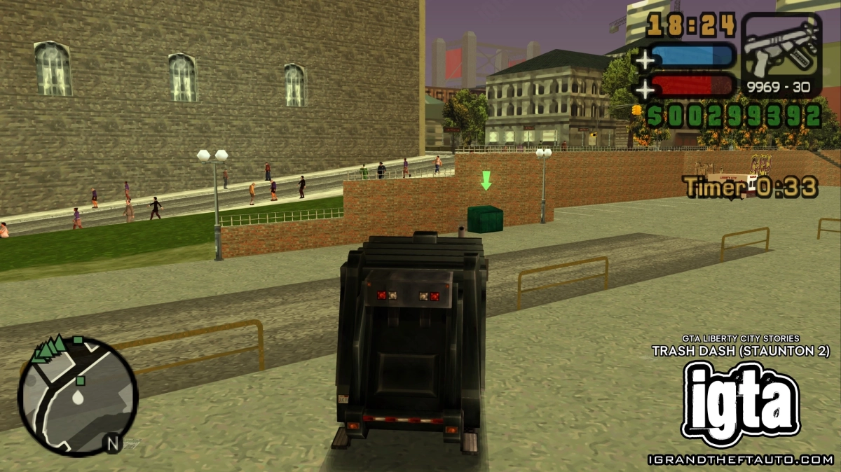 GTA Liberty City Stories Trash Dash Staunton Island 4