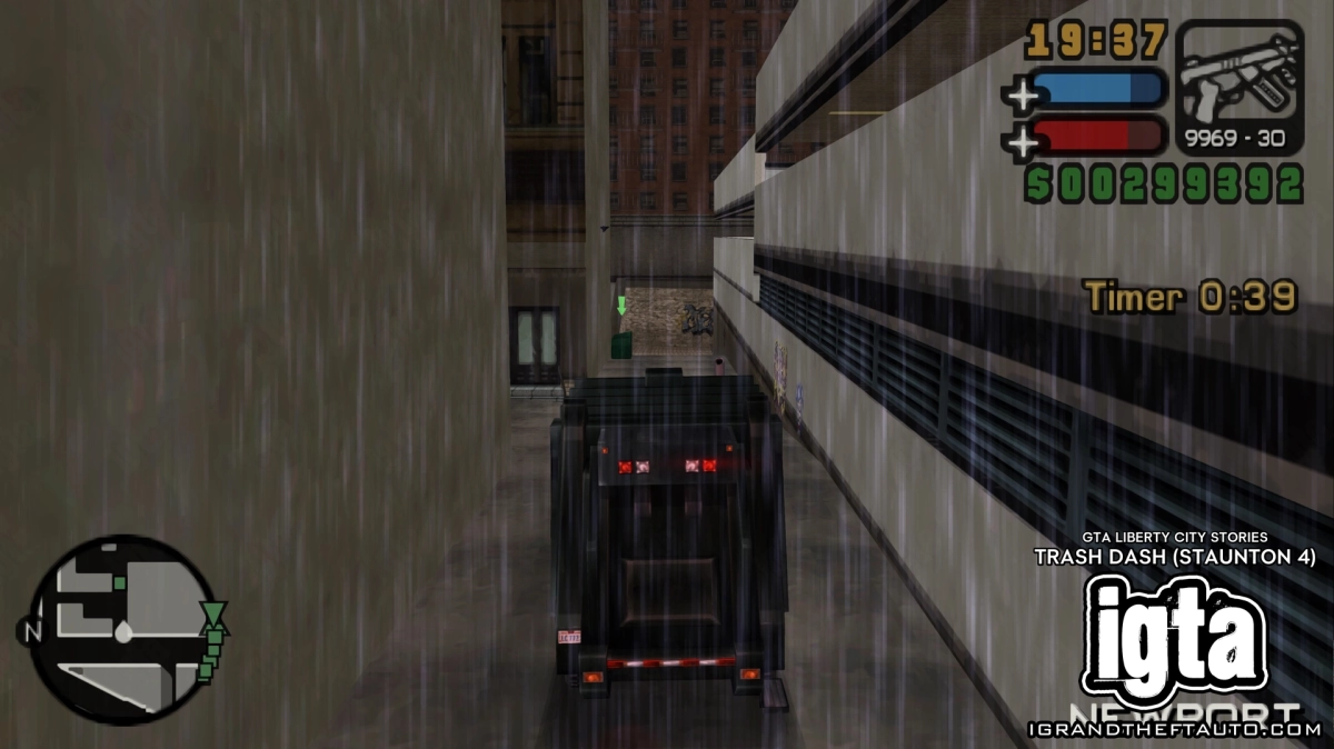 GTA Liberty City Stories Trash Dash Staunton Island 6