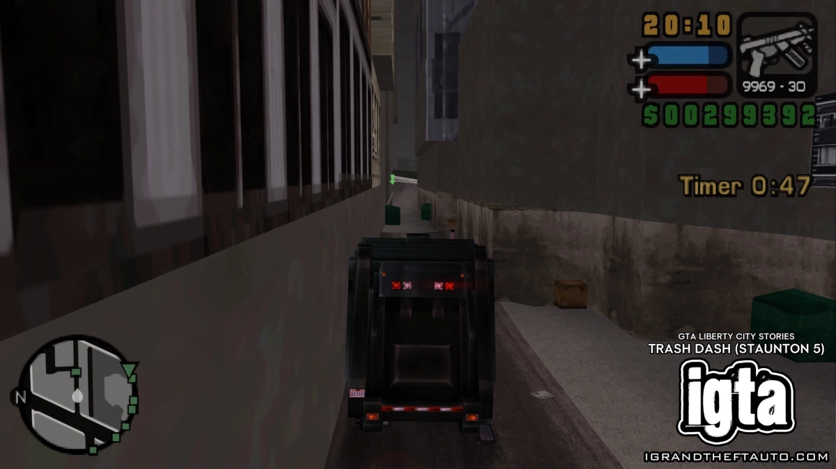 GTA Liberty City Stories Trash Dash Staunton Island 7