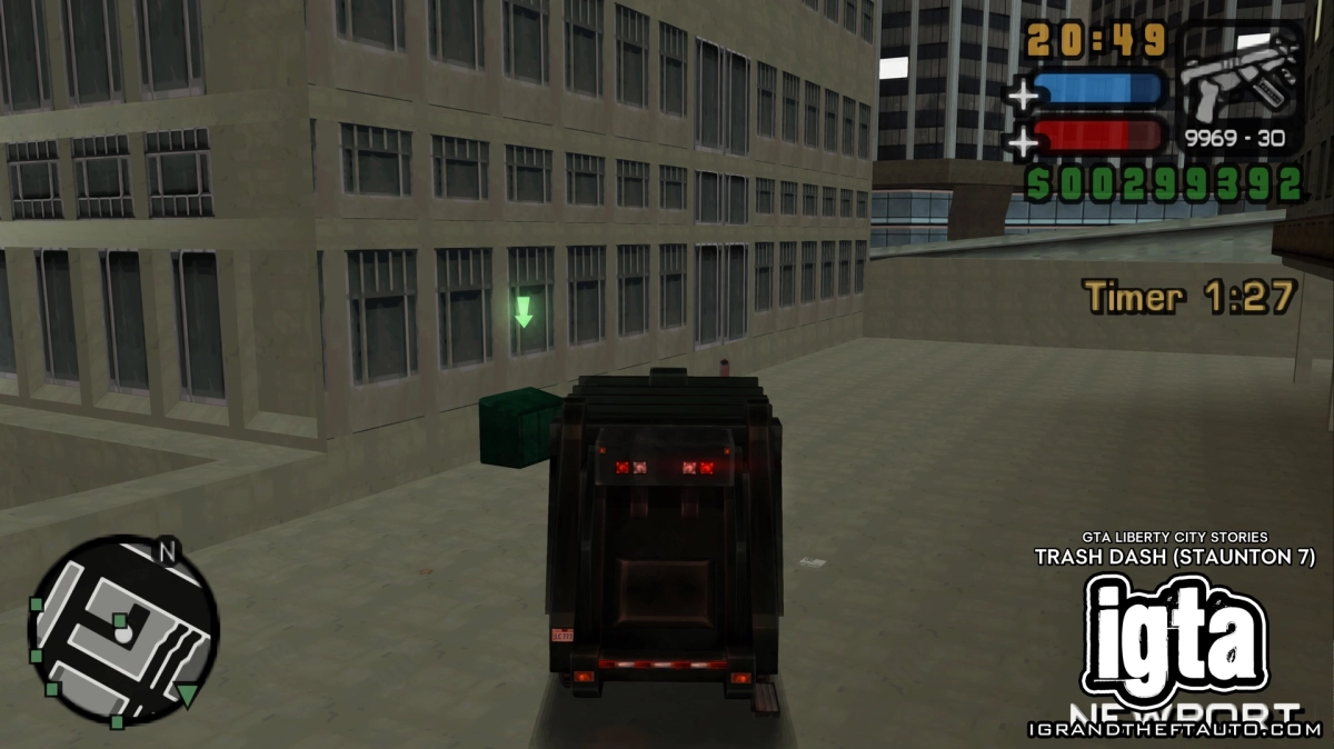 GTA Liberty City Stories Trash Dash Staunton Island 9