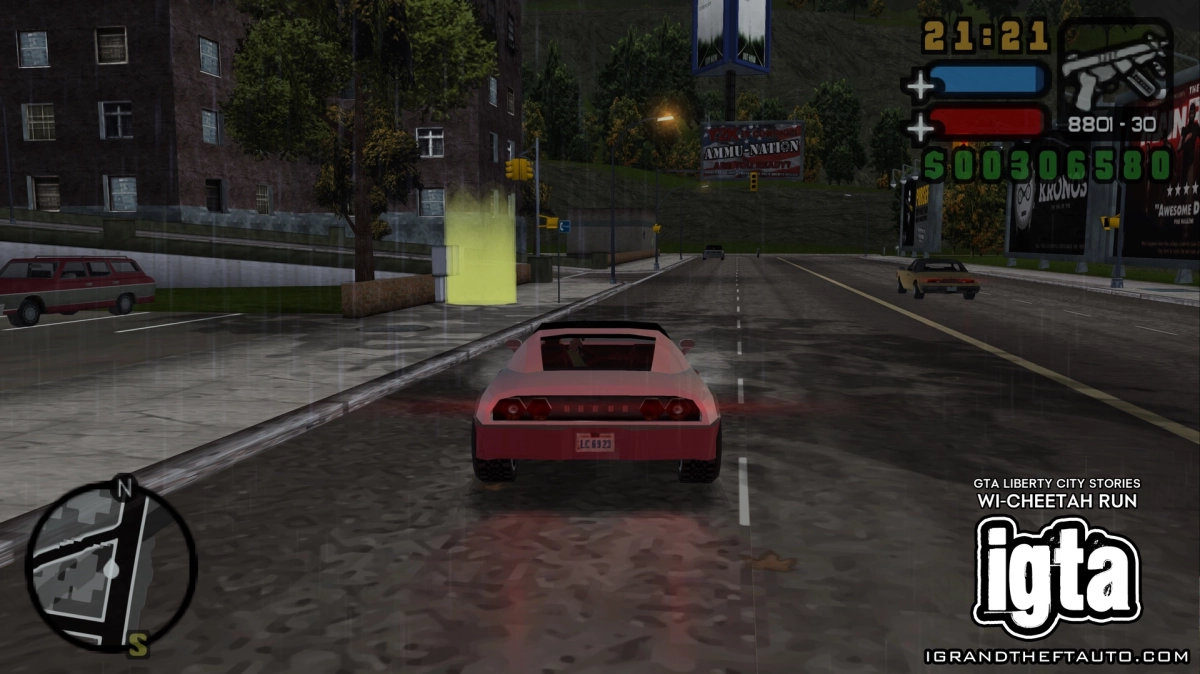 GTA Liberty City Stories Wi Cheetah Run 1