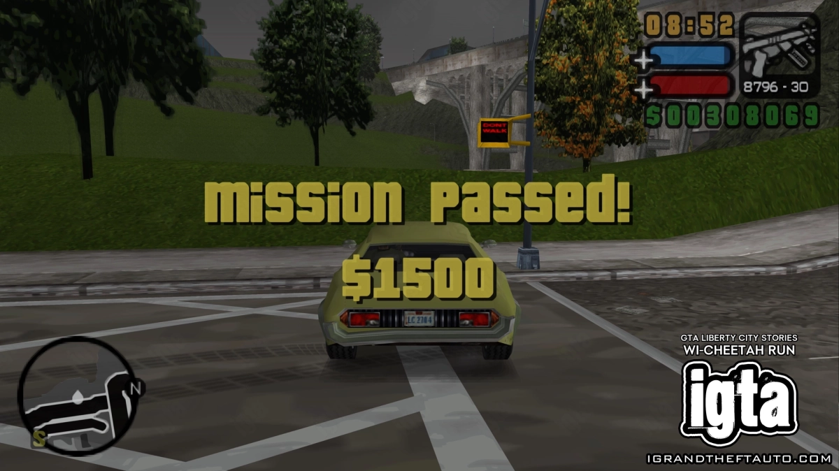 GTA Liberty City Stories Wi Cheetah Run 11
