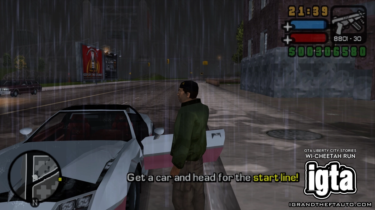 GTA Liberty City Stories Wi Cheetah Run 3