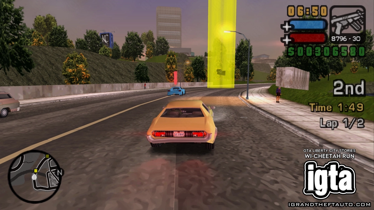 GTA Liberty City Stories Wi Cheetah Run 7