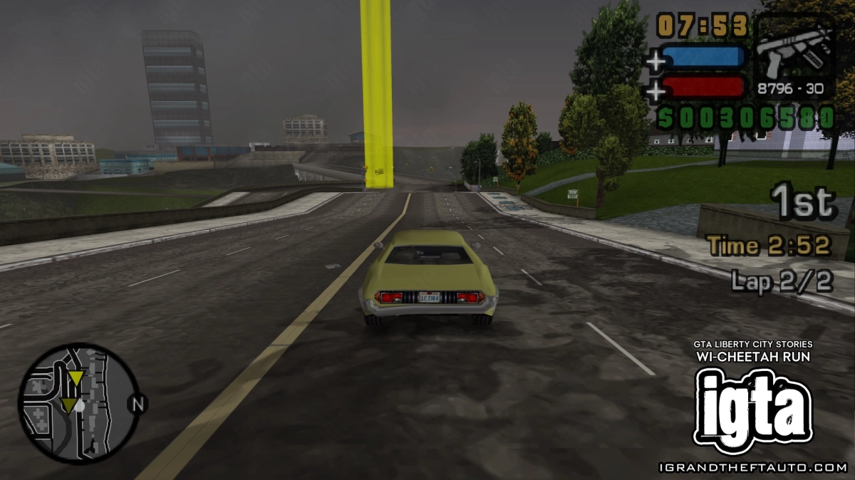 GTA Liberty City Stories Wi Cheetah Run 8
