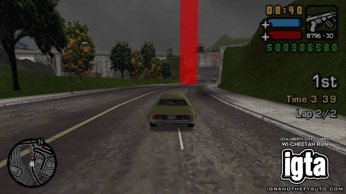 GTA Liberty City Stories Wi Cheetah Run 9