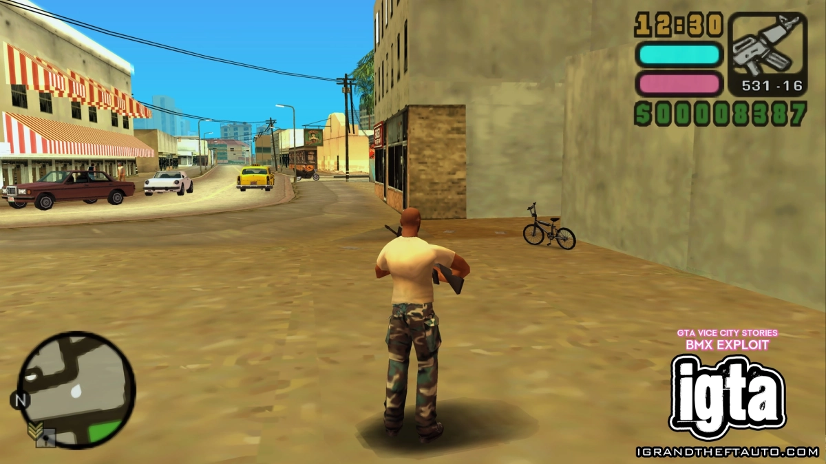 GTA Vice City Stories BMX Exploit 1