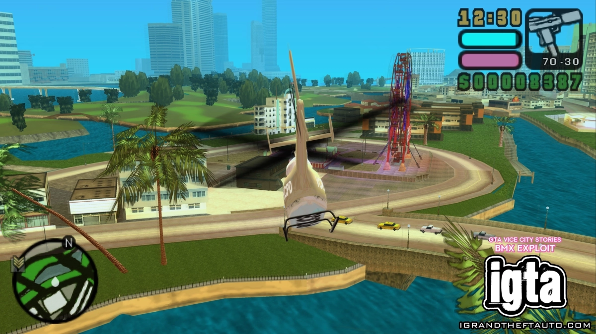 GTA Vice City Stories BMX Exploit 16