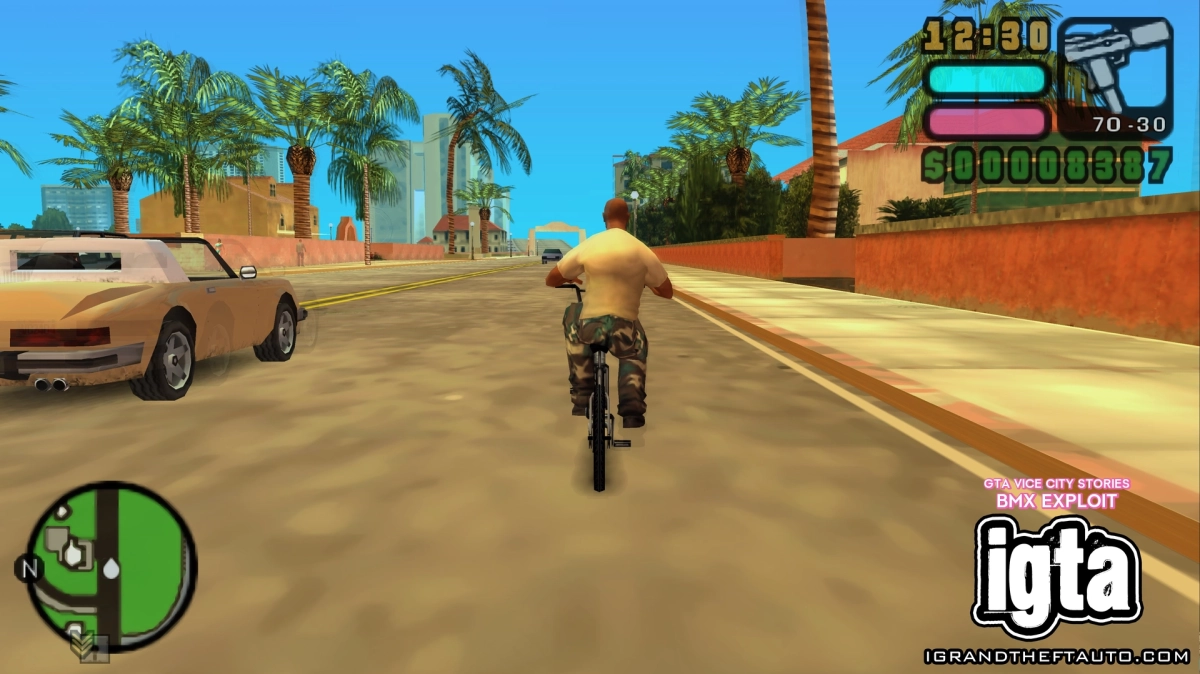 GTA Vice City Stories BMX Exploit 2