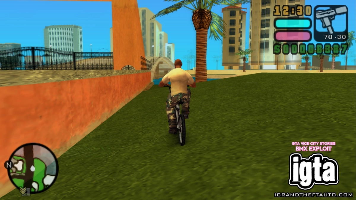 GTA Vice City Stories BMX Exploit 3